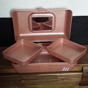 Limited Edition Rose Gold Caboodles Makeup Case